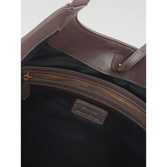 Pinko Tote Bags Woman Beige - Picture 4 of 4